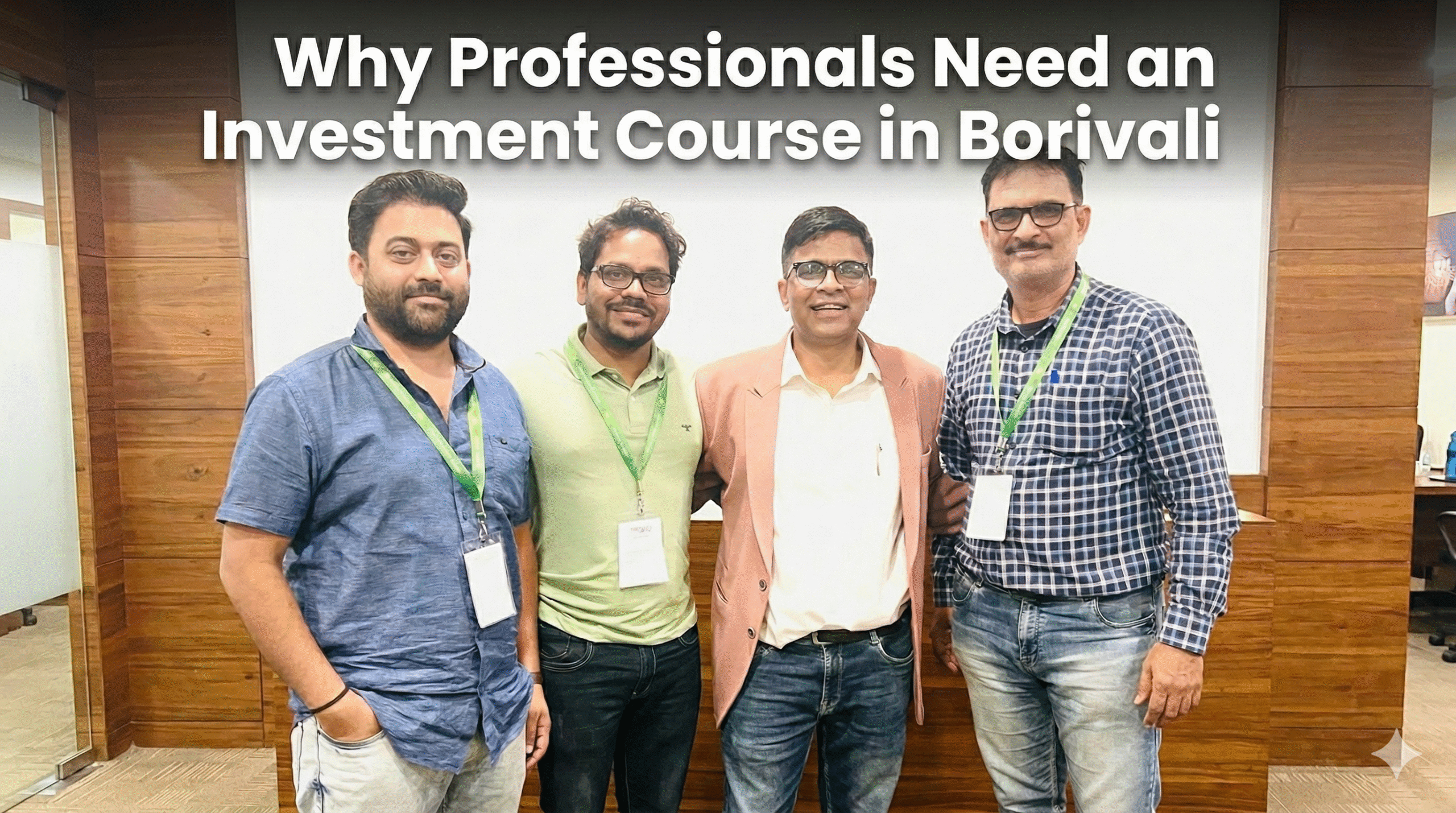 Investment course Borivali professional attendees group networking event
