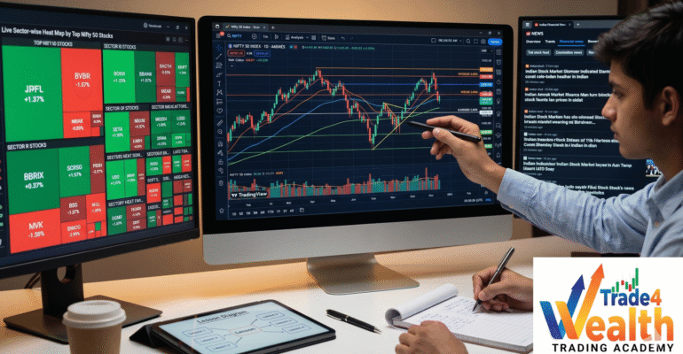 Top-rated stock market trading academy in Borivali offering live Nifty options and price action training