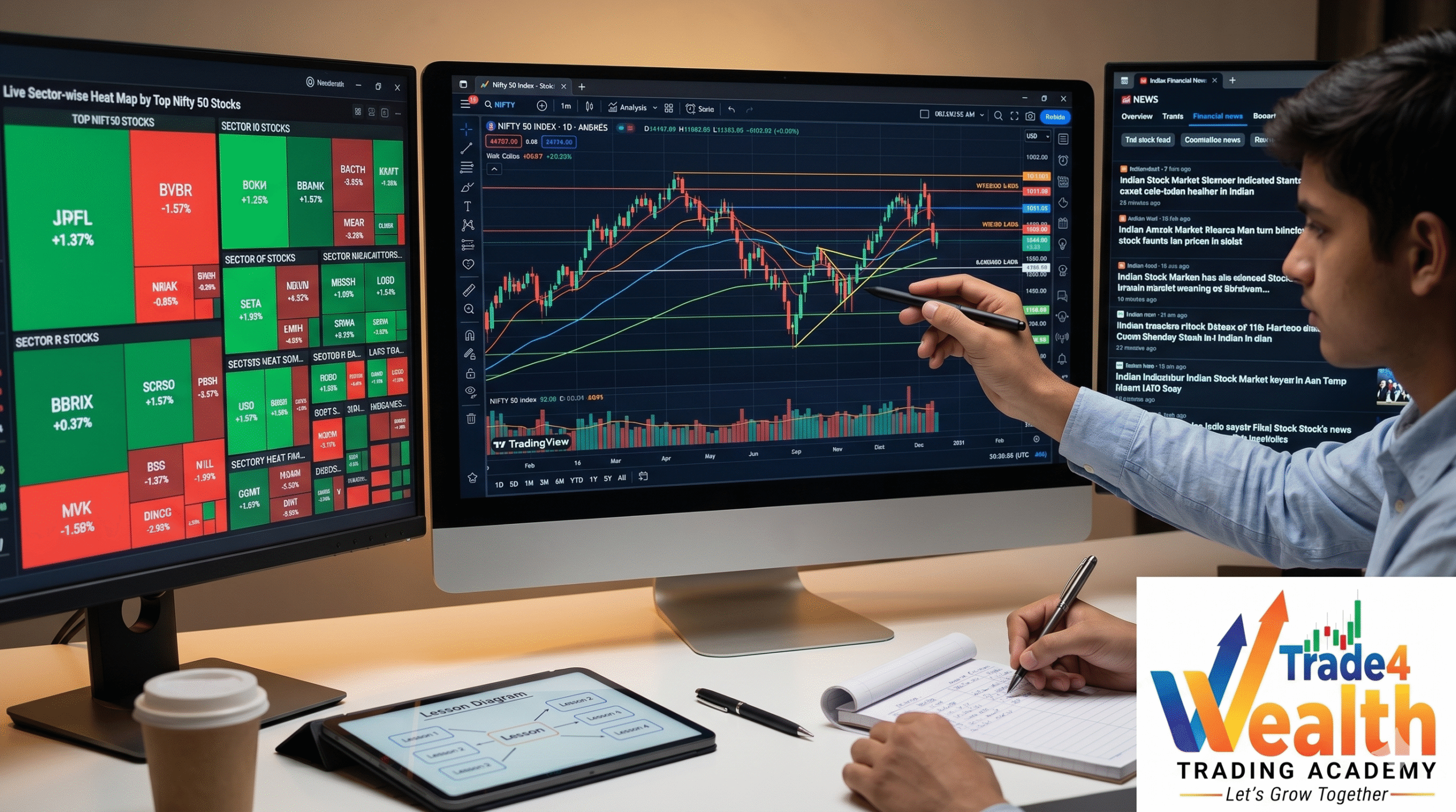 Top-rated stock market trading academy in Borivali offering live Nifty options and price action training